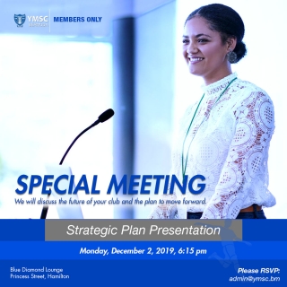 Special Meeting: Strategic Plan Presentation — Dec 2, 6:15 pm