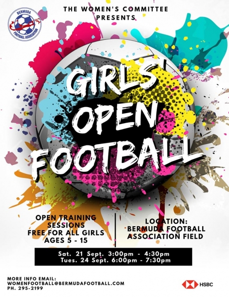 Girls Open Football - Sept 21 &amp; 24