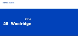 25 Woolridge
