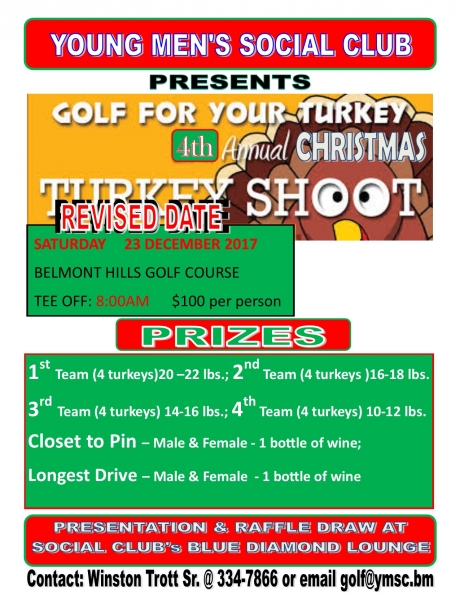 Social Club&#039;s 4th Annual Turkey Shoot Golf Tournament