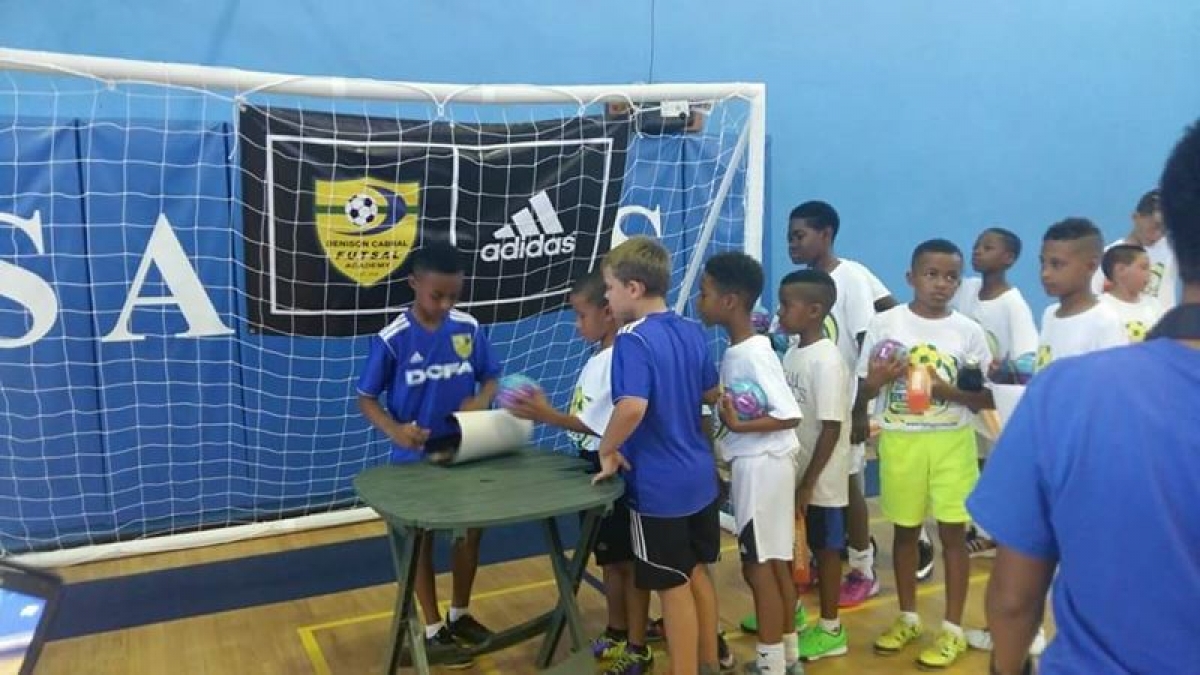 Over 75 Players Take Part In Samba Futsal Clinic
